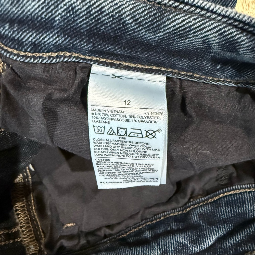 Old Navy Rockstar Super Skinny High Rise Jeans Size 12 - Picture 5 of 5
